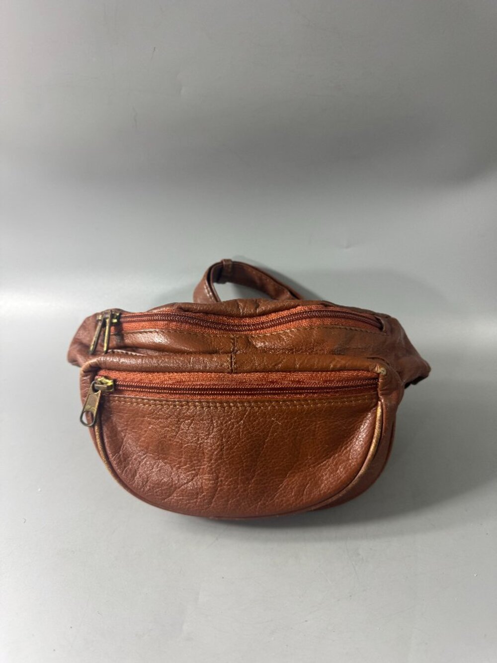 Authentic Vintage ILI New York Brown Leather Fanny Pack